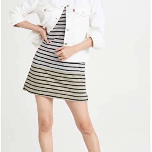 NWOT Current Elliott Striped Dress - Picture 4 of 8